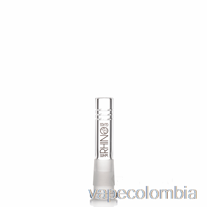 Vape Desechable Rinoceronte Blanco 19/14 Tallo De Vidrio De 3 Pulgadas